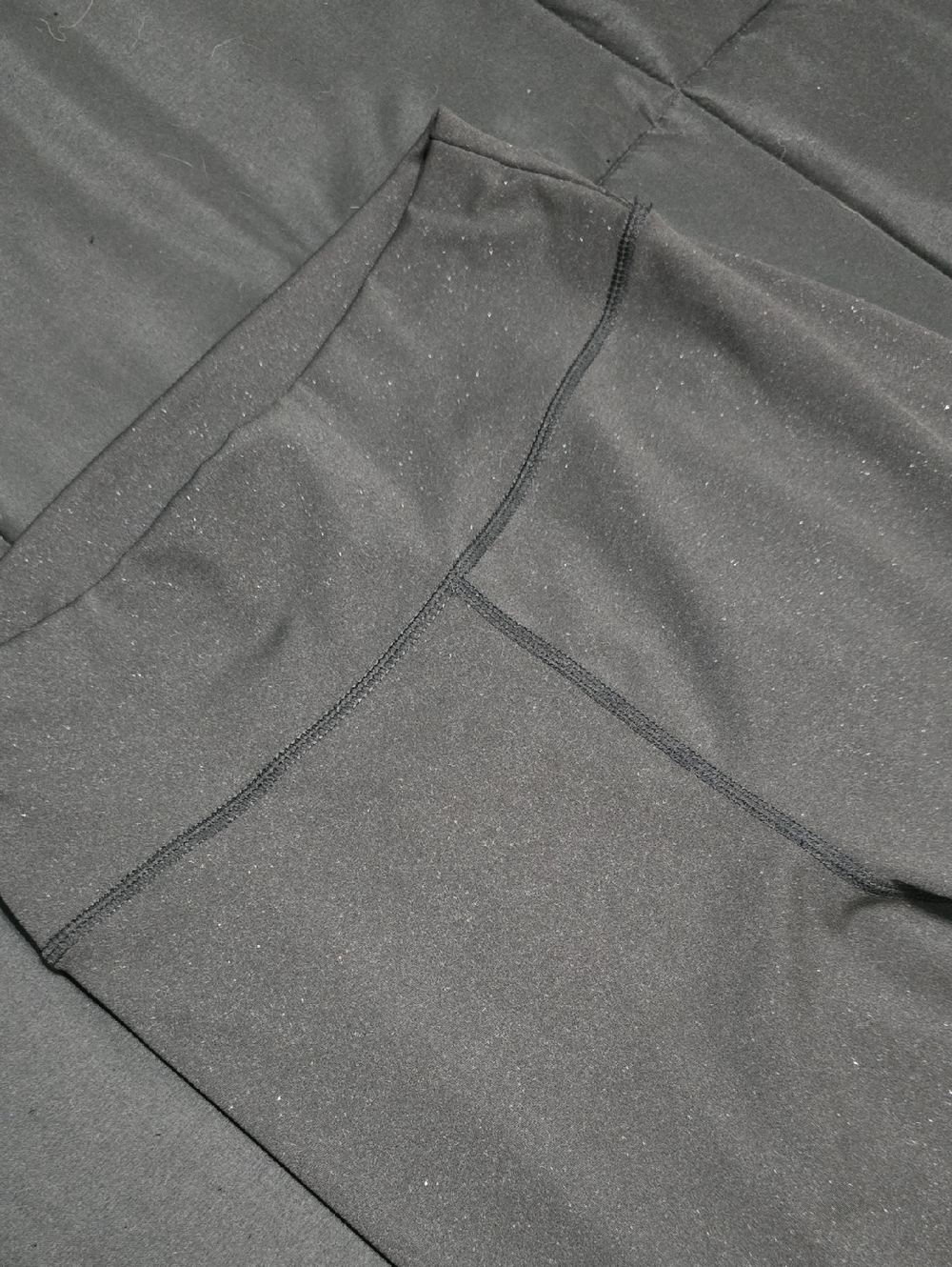 SHEIN Black Sparkle High-Waist Leggings - MED